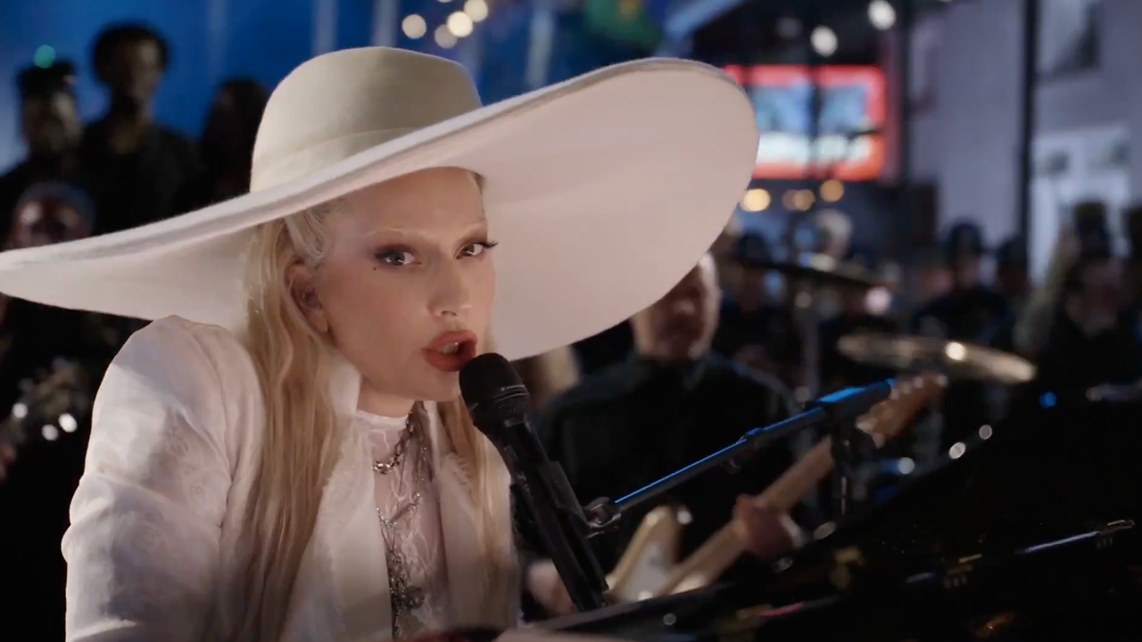 Watch Lady Gaga Perform “Hold My Hand” at 2025 Super Bowl